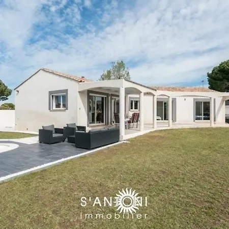 House Magnifique Individuelle De Plain Pied 6 Couchages Avec Piscine Privee 12 * Агд